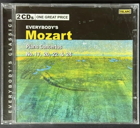 Mozart – Everybody's Mozart: Piano Concertos No. 17, 20, 22 & 24 (2 CD, 2008, Telarc 2CD-80733, John O'Conor / Sir Charles Mackerras / Scottish Chamber Orchestra)