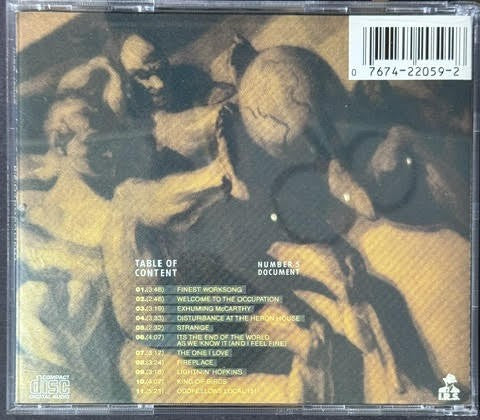 R.E.M. – Document (CD, 1987, I.R.S. Records IRSD-42059)
