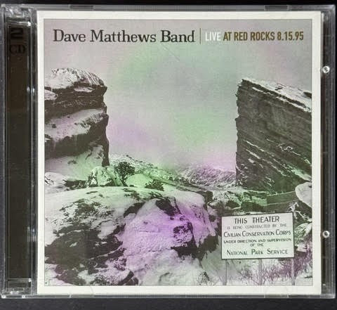 Dave Matthews Band – Live At Red Rocks 8.15.95 (2 CD, 1997, Bama Rags Records/RCA 07863 67587-2)