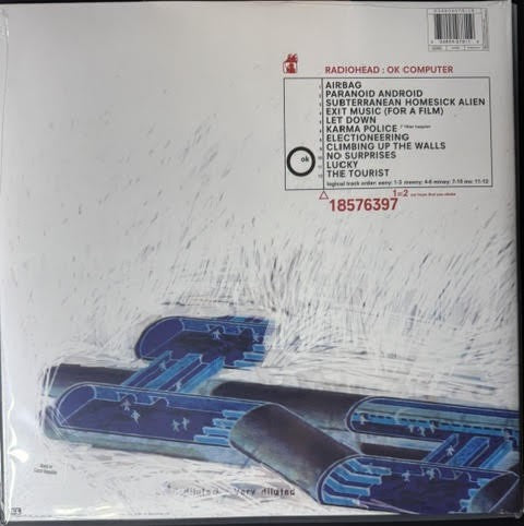 Radiohead – OK Computer (2 × Vinyl, LP, Album, Reissue, 2016, XL Recordings XLLP781)