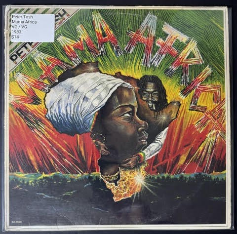 Peter Tosh – Mama Africa (LP, Album, Winchester Pressing, 1983, EMI America)