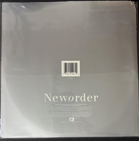 New Order – Fine Time (12" Vinyl, 33 ⅓ RPM, 1989, Qwest Records 0-21107, Specialty Pressing)