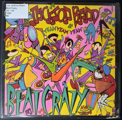 Joe Jackson Band – Beat Crazy (LP, Album, Stereo, Pitman Pressing, 1980, A&M Records)