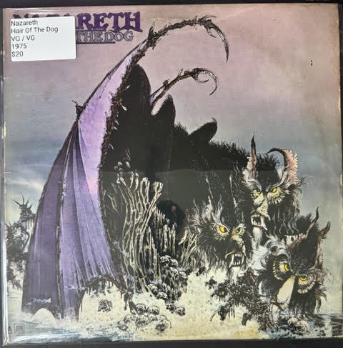Nazareth – Hair Of The Dog (Vinyl LP, 1975, A&M Records SP-4511, Club Edition)