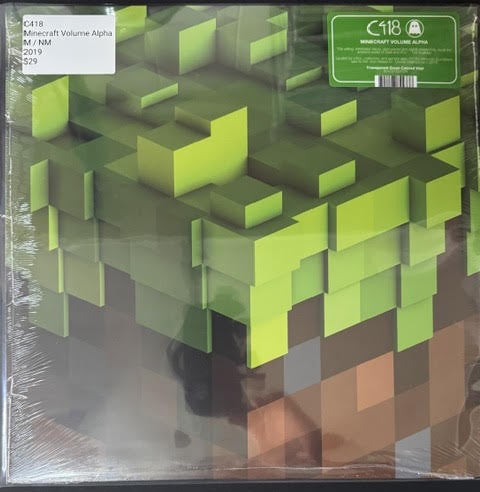 C418 – Minecraft Volume Alpha (LP, 2019, Ghostly International GI-243 LP, Green Translucent Vinyl)