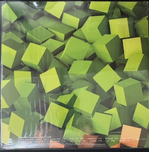 C418 – Minecraft Volume Alpha (LP, 2019, Ghostly International GI-243 LP, Green Translucent Vinyl)