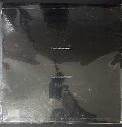 Joy Division – Unknown Pleasures (Vinyl, 1980, Factory (US) FACTUS 1, Smooth Cover)