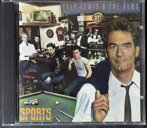 Huey Lewis And The News – Sports (CD, Album, Reissue, EMI MFG., Chrysalis F2 21412)