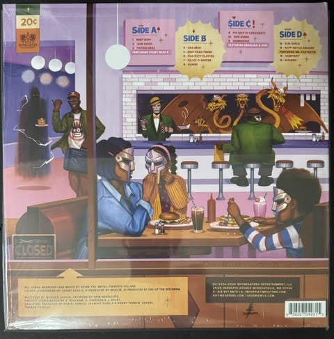 MF DOOM – MM..FOOD (2xLP, 2026, Rhymesayers Entertainment RSE0493-1, 20th Anniversary Edition)