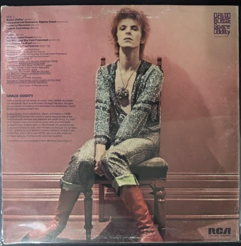 David Bowie – Space Oddity (Vinyl LP, 1972, RCA Victor LSP-4813, Rockaway Pressing)