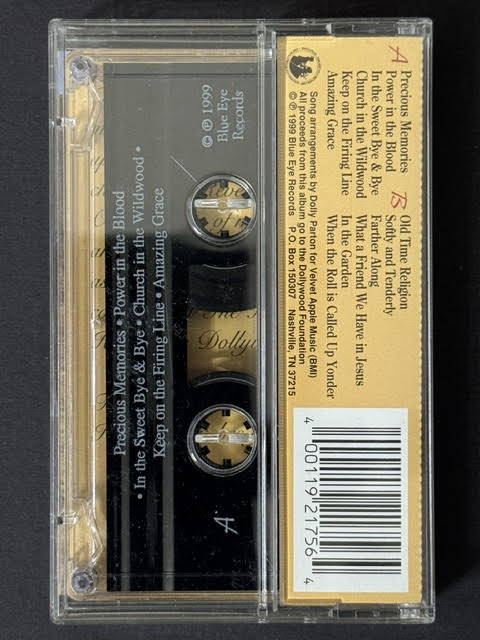 Dolly Parton – Precious Memories (Cassette, 1999, Blue Eye Records)