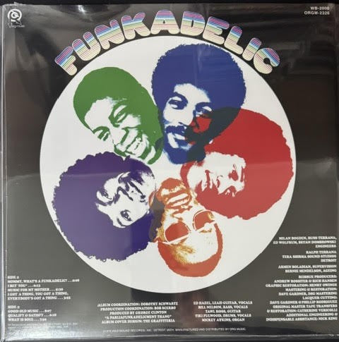Funkadelic – Funkadelic (LP, 2025, Westbound Records WB-2000 / ORG Music ORGM-2326, Reissue, Remastered)