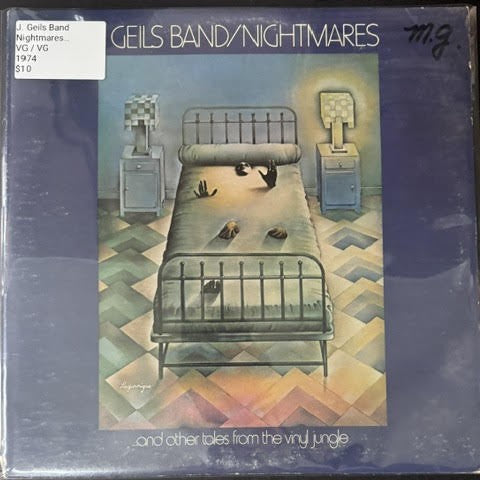 The J. Geils Band – Nightmares ...And Other Tales From The Vinyl Jungle (Vinyl LP, 1974, Atlantic SD 18107, Presswell Pressing)