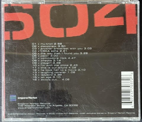 Ladytron – 604 (CD, Album, Emperor Norton EMN7037-2)