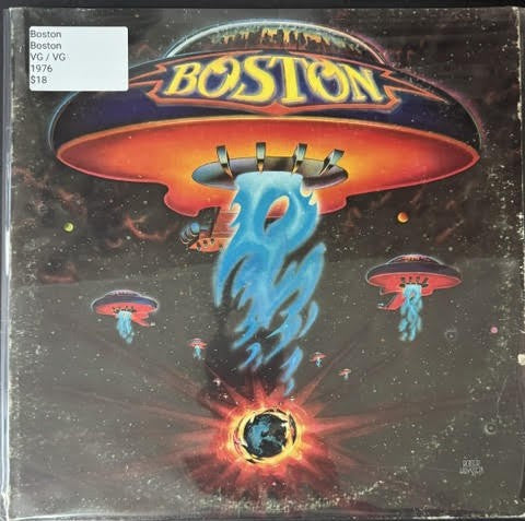 Boston – Boston (Vinyl LP, 1976, Epic PE 34188, Stereo, Pitman Pressing, Wally Traugott Cut)