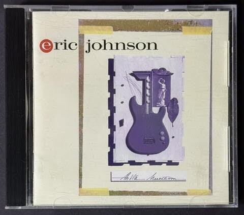 Eric Johnson – Ah Via Musicom (CD, 1990, Capitol Records CDP 7 90517 2, US)