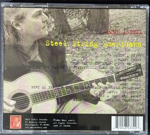 Paul Asbell – Steel String Americana (CD, Album, 2002, Busy Hands Records Busy Hands 1001)
