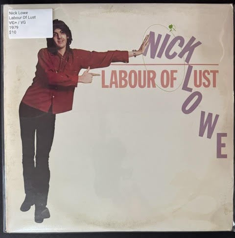 Nick Lowe – Labour Of Lust (LP, 1979, Columbia JC 36087, Pitman Pressing)