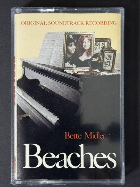 Bette Midler – Beaches (Original Soundtrack Recording) (Cassette, 1988, Atlantic A4 81933, Columbia House Club Edition)