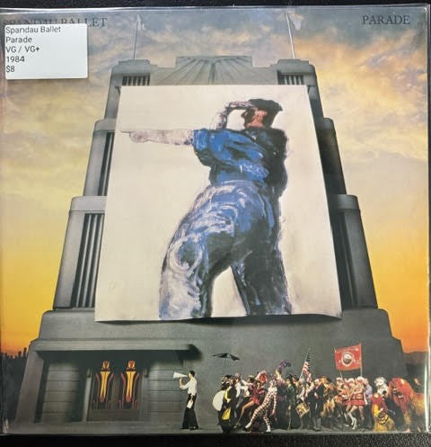Spandau Ballet – Parade (LP, 1984, Chrysalis FV 41473, Stereo, Pitman Pressing, Sterling / Greg Calbi Cut)