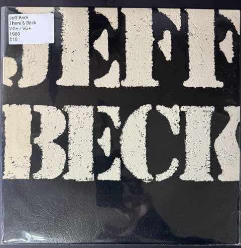 Jeff Beck – There & Back (Vinyl LP, 1980, Epic FE 35684, Pitman Pressing)
