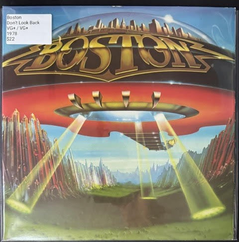 Boston – Don't Look Back (LP, 1978, Epic FE 35050, Pitman Pressing, Wally Traugott Mastering)