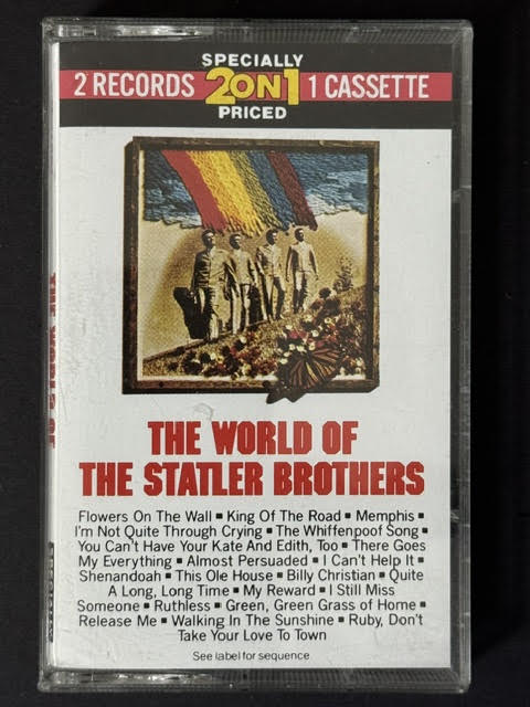 The Statler Brothers – The World Of The Statler Brothers (Cassette, 1989, Columbia CGT 31557)