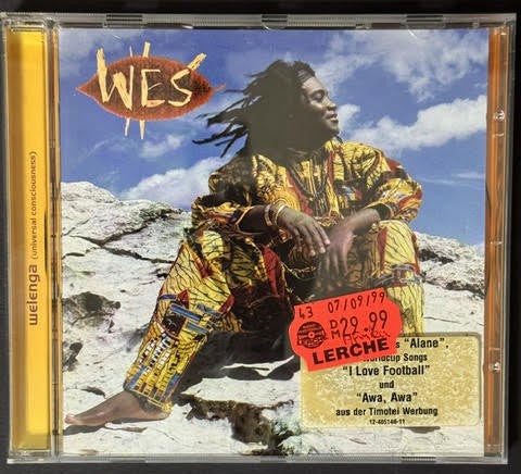 Wes – Welenga (Universal Consciousness) (CD, 1998, Saint George SAN 485146-9, European 14-Track Edition)