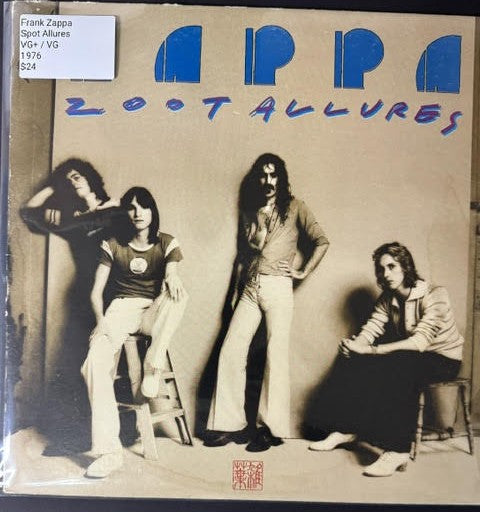 Frank Zappa – Zoot Allures (Vinyl LP, 1976, Warner Bros. Records BS 2970, Winchester Pressing)